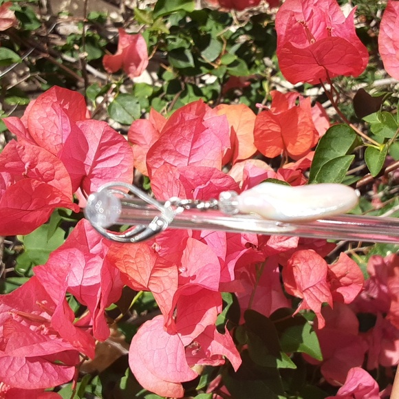 Hand Made Coin Pearl And Herkimer Diamond Quartz. Price Is Firm. - Picture 4 of 6